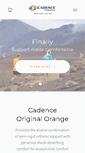 Mobile Screenshot of cadenceinsoles.com